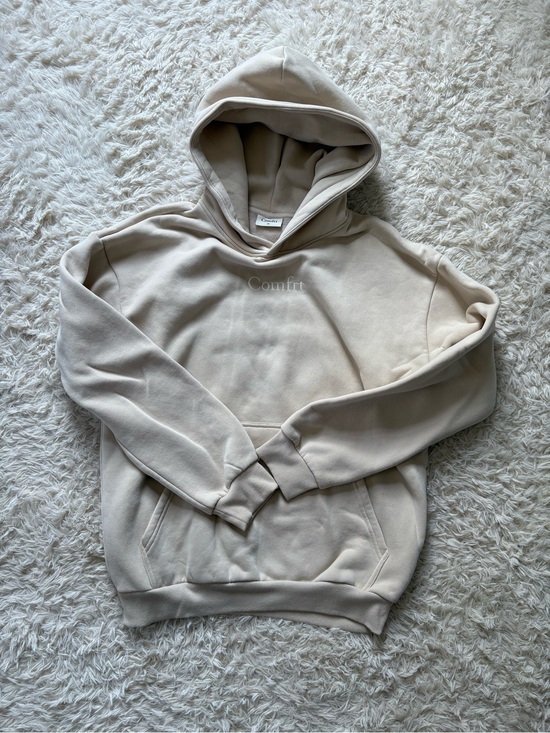 Comfrt Tops - Cream Comfrt Signature hoodie